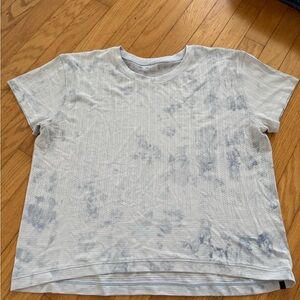 Lululemon Blue Tie-Dye T-Shirt